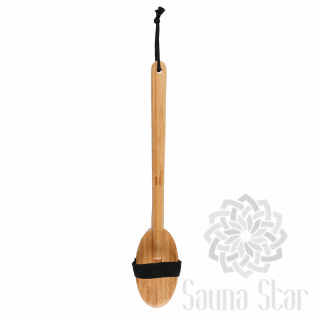 Натуральная щетка Rento Tammer-Tukku, с ручкой, бамбук, 41 см.