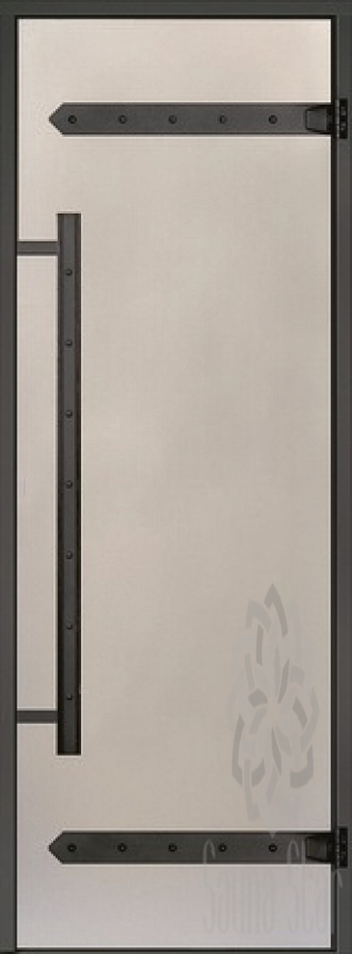 Дверь для сауны Harvia Legend 8x19 (Коробка Сосна, стекло Сатин)