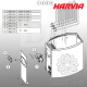 Электрическая печь Harvia Vega BC60 Steel